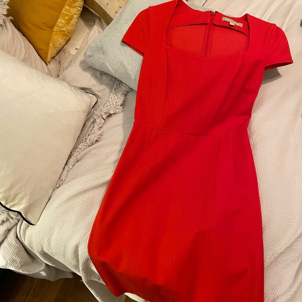Banana Republic red dress